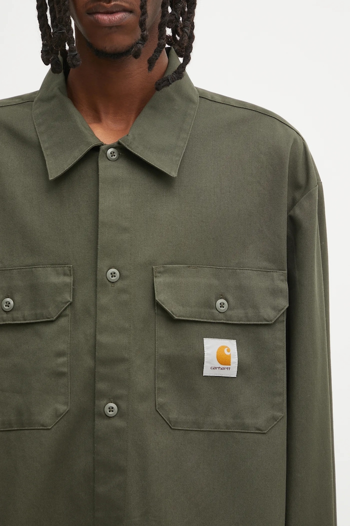 Košile Carhartt WIP L/S Craft Carhartt WIP I033814.63XX zelená