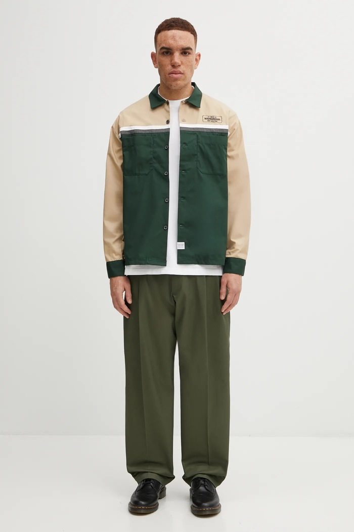 NEIGHBORHOOD shirt CLASSIC WORK BICOLOR 252TSNH.SHM02