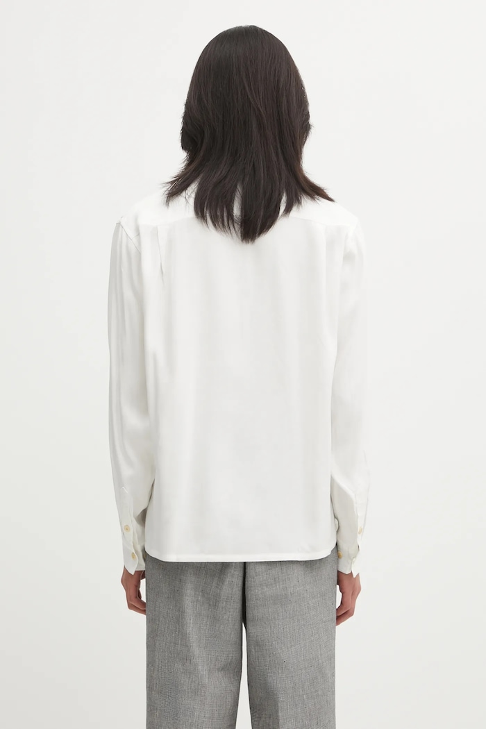 Ruházat Visvim ing KEESEY SHIRT L.S 125205011006 fehér