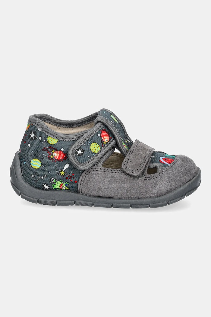 Froddo kapcie dziecięce CLASSIC SLIPPERS G1700412.B.20.24 szary AW25