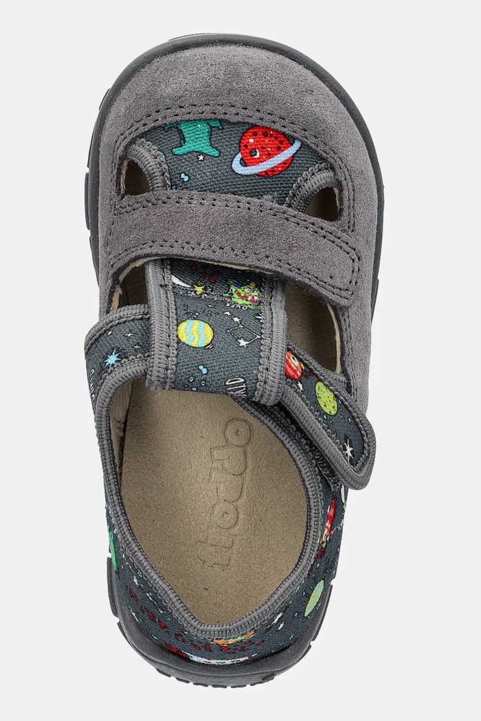 Froddo kapcie dziecięce CLASSIC SLIPPERS szary G1700412.B.20.24