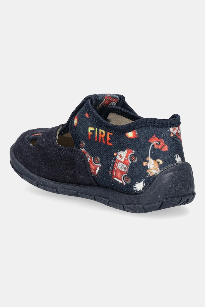 Băieți Froddo papuci copii CLASSIC SLIPPERS G1700412.B.20.24 albastru