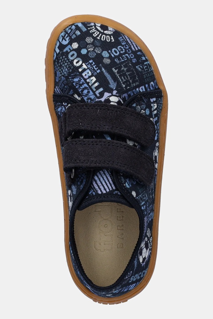Papuci copii BAREFOOT WOOLY Froddo G1700422.25.30 albastru