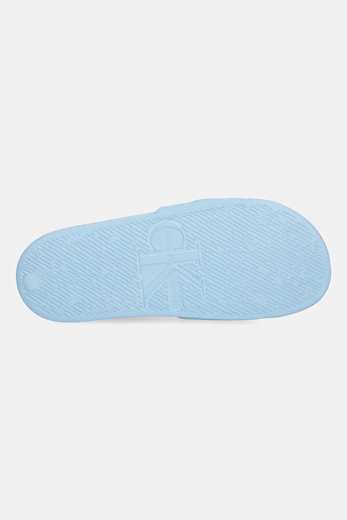 Natikače Calvin Klein Jeans SLIDE PU HF MG YW0YW01879 plava