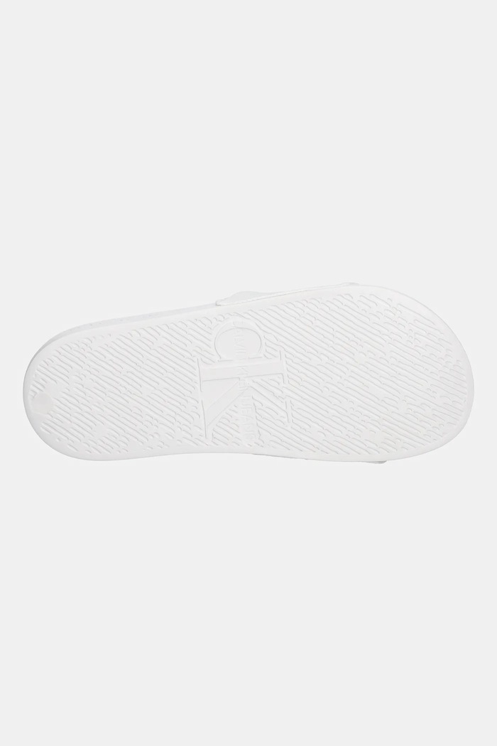 Παντόφλες Calvin Klein Jeans SLIDE MONOGRAM WN LOGO CK YW0YW01967 λευκό