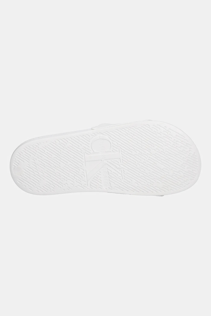 Παντόφλες Calvin Klein Jeans SLIDE MONOGRAM WN LOGO CK YW0YW01967 λευκό