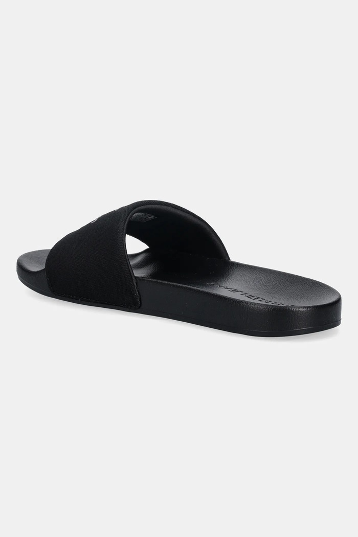 Παπούτσια Παντόφλες Calvin Klein Jeans SLIDE MONOGRAM WN LOGO CK YW0YW01967 μαύρο