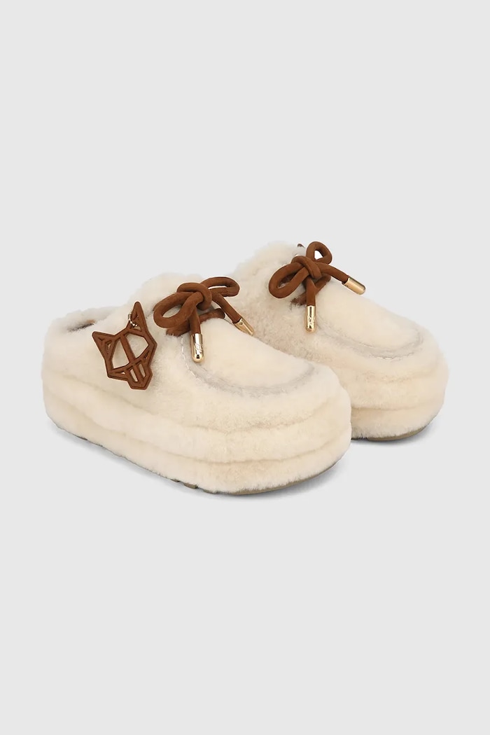 Kućne papuče Naked Wolfe Blizzard Blizzard.Sand bež AW25