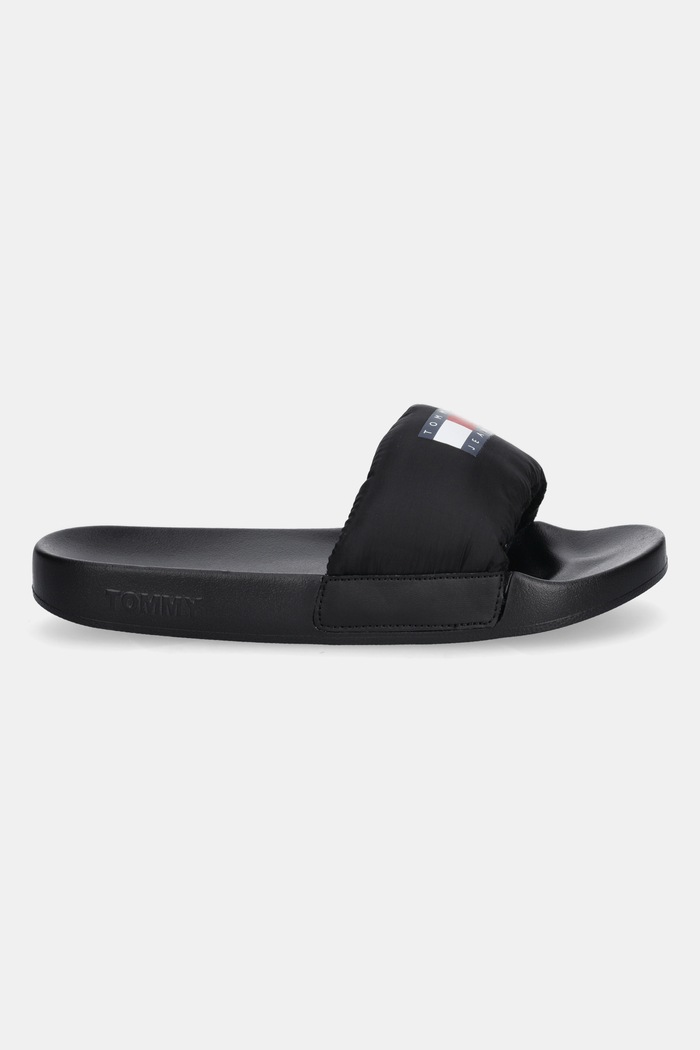 Tommy Jeans papuci TJW COMFY POOL SLIDE EN0EN02854 negru AW25
