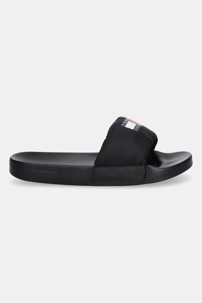 Tommy Jeans papuci TJW COMFY POOL SLIDE EN0EN02854 negru AW25