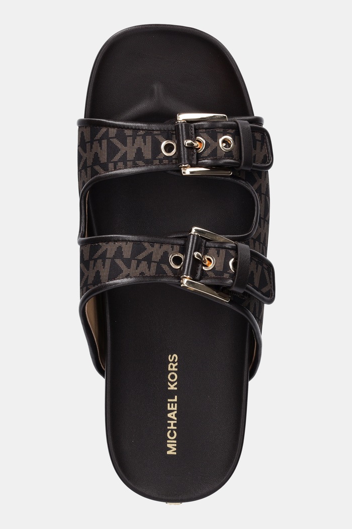Шльопанці MICHAEL Michael Kors Byers коричневий 40T5BYFS1D.200