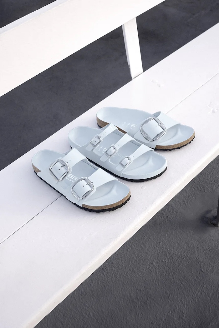 Birkenstock șlapi de piele Arizona Big Buckle 1030327