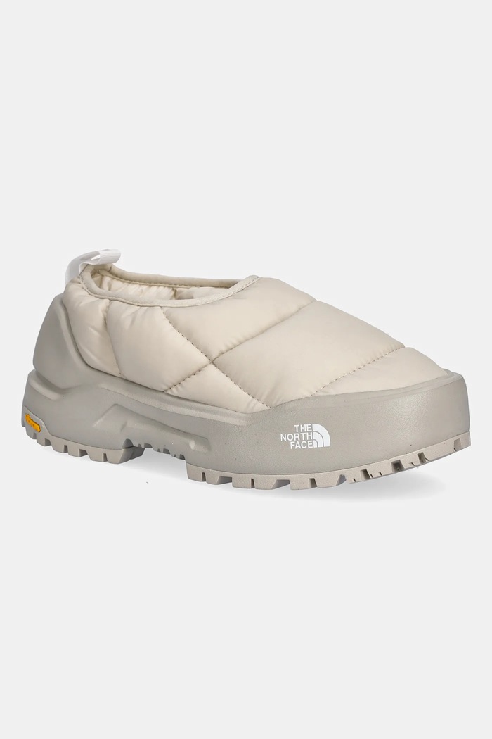 Παντόφλες The North Face Base Camp Thermoball Mule μπεζ NF0A8DBUEXL1