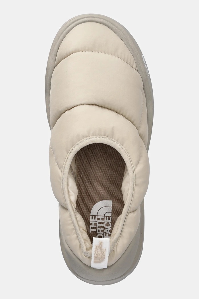 Παντόφλες The North Face Base Camp Thermoball Mule μπεζ NF0A8DBUEXL1