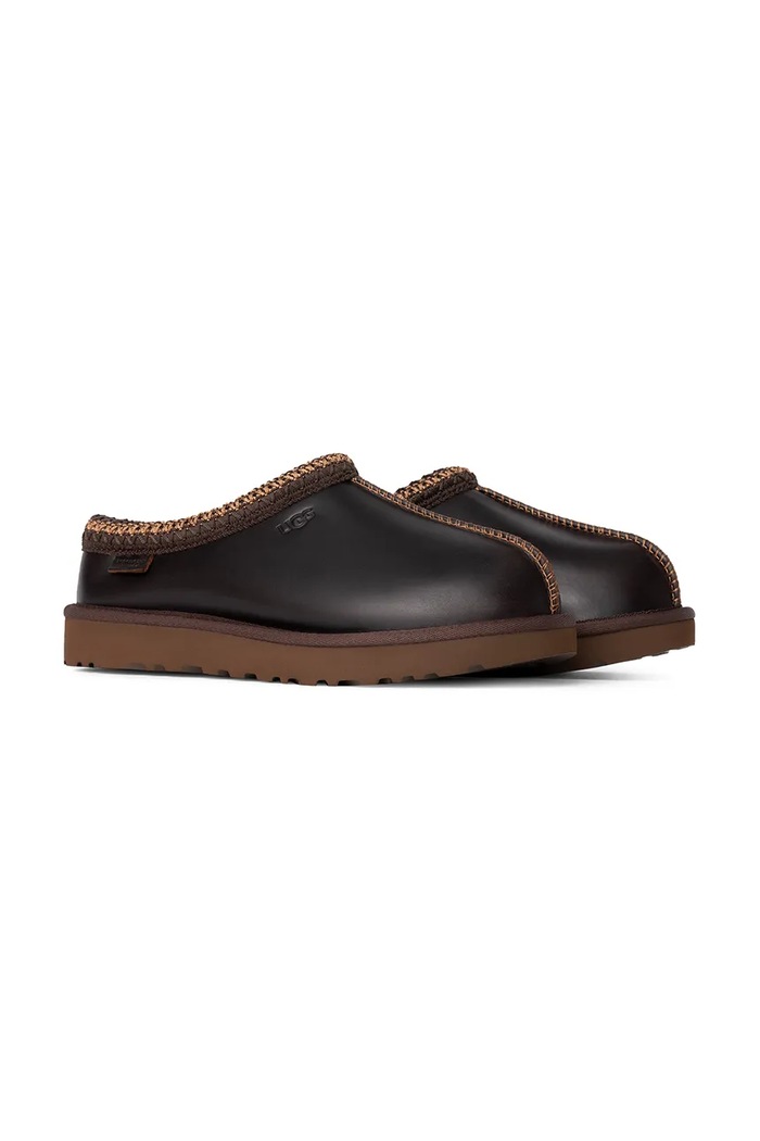 Кожаные тапочки UGG Tasman Lthr Regen 1170292.IWD коричневый AW25