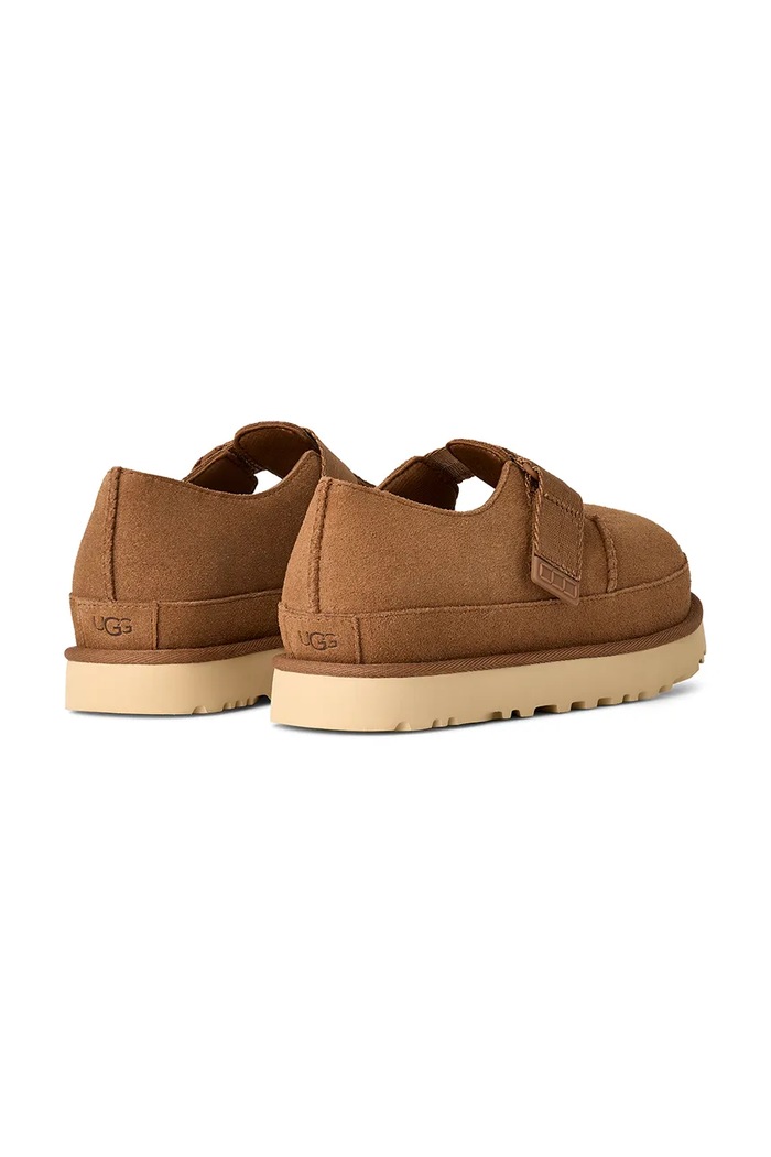 Obuv Semišové poltopánky UGG Goldenstar Mary Jane 1171506.CHE hnedá