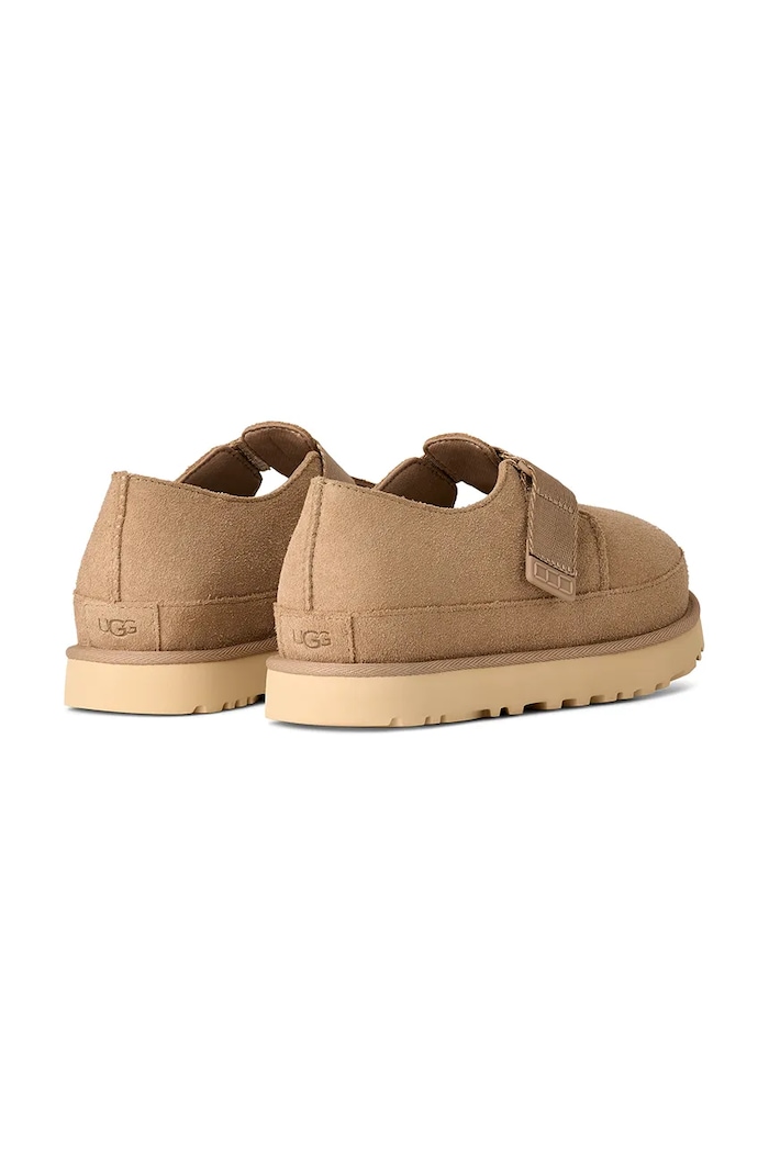Obuv Semišové poltopánky UGG Goldenstar Mary Jane 1171506.SAN béžová
