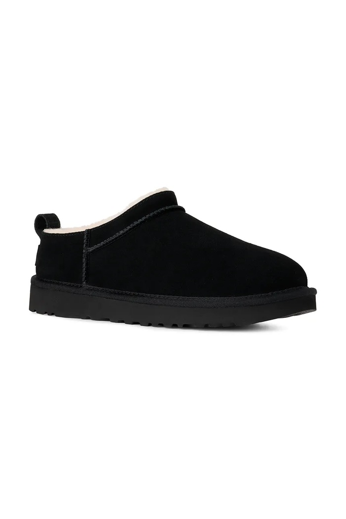 UGG pantofole in camoscio Classic Micro 1173891.BLK nero AA00