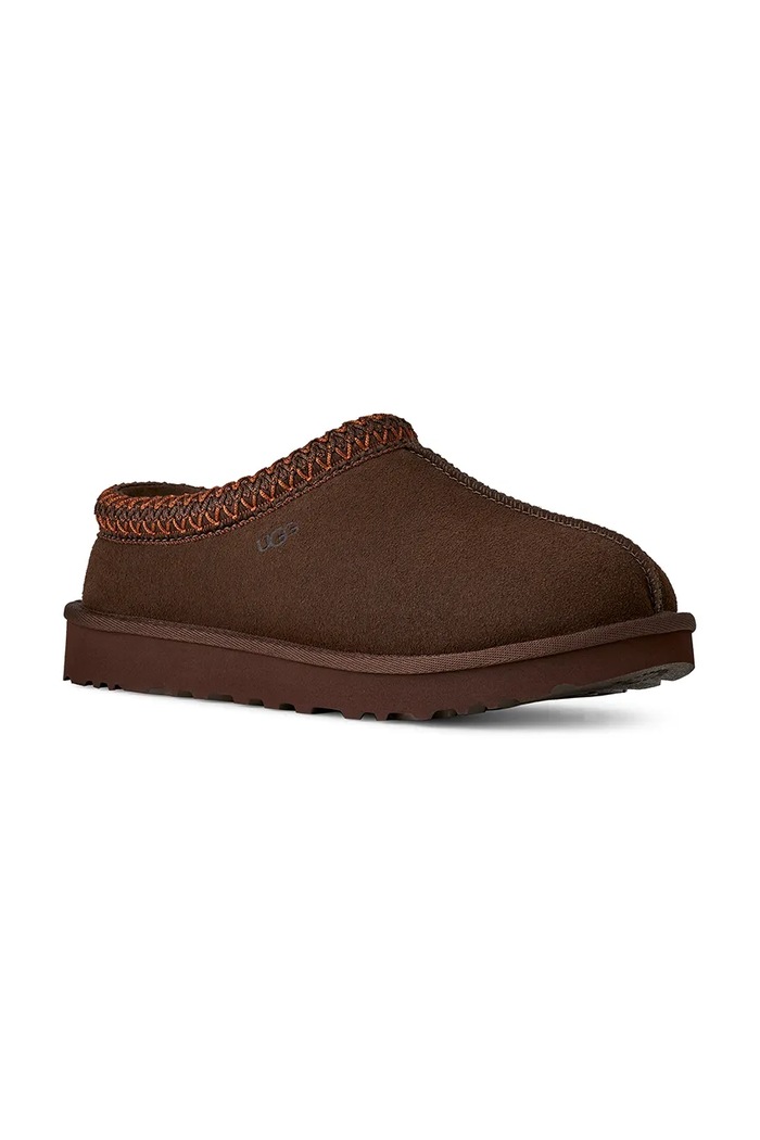 UGG papuci din piele întoarsă Tasman II 1174470.BCDR maro AW25