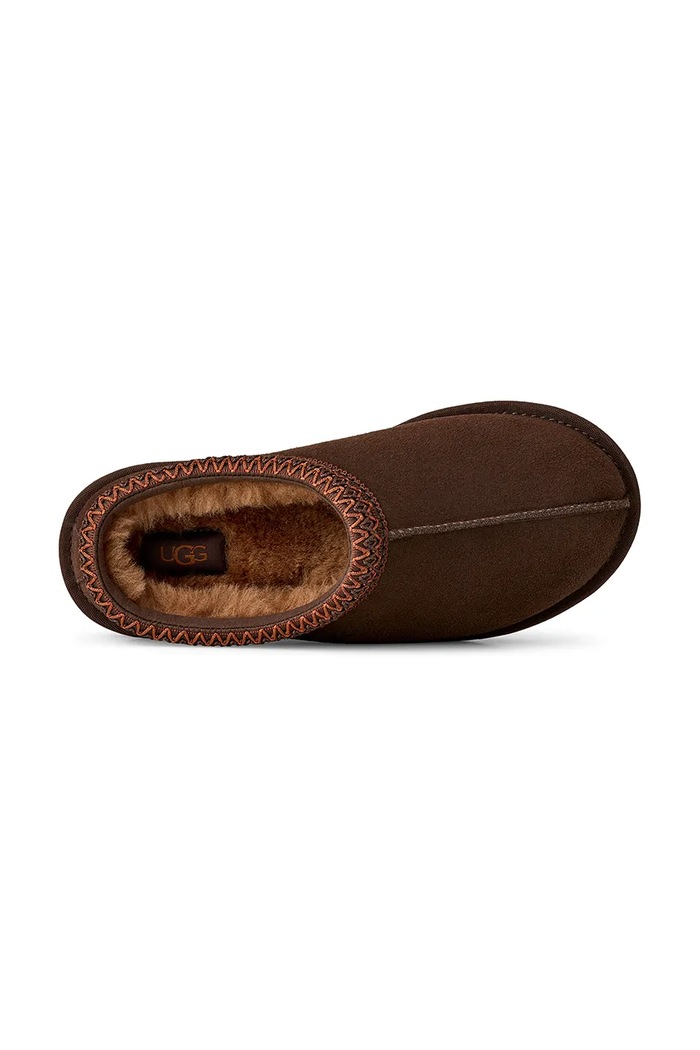 UGG papuci din piele întoarsă Tasman II 1174470.BCDR maro