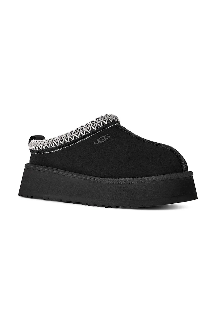 Велурени чехли UGG Tazz II 1174471.BLK черен AW25