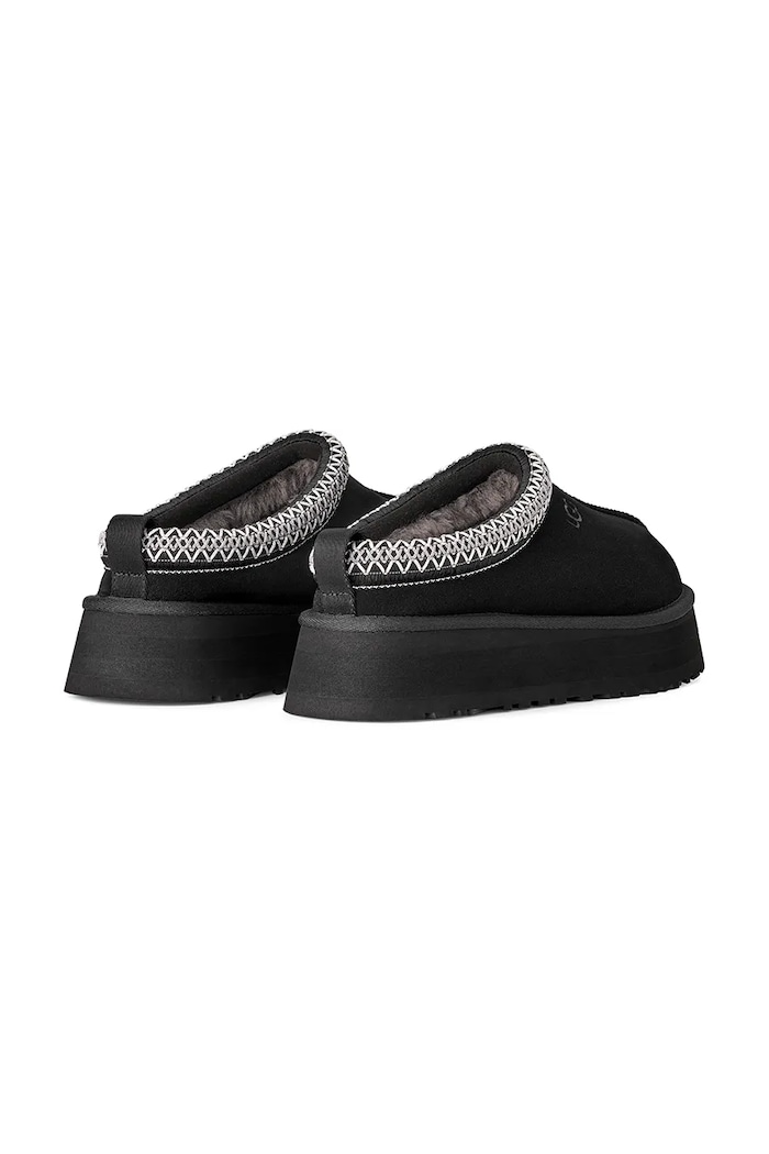 Обувки Велурени чехли UGG Tazz II 1174471.BLK черен