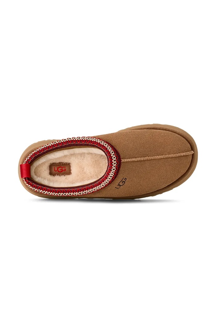 UGG kapcie zamszowe Tazz II 1174471.CHE brązowy