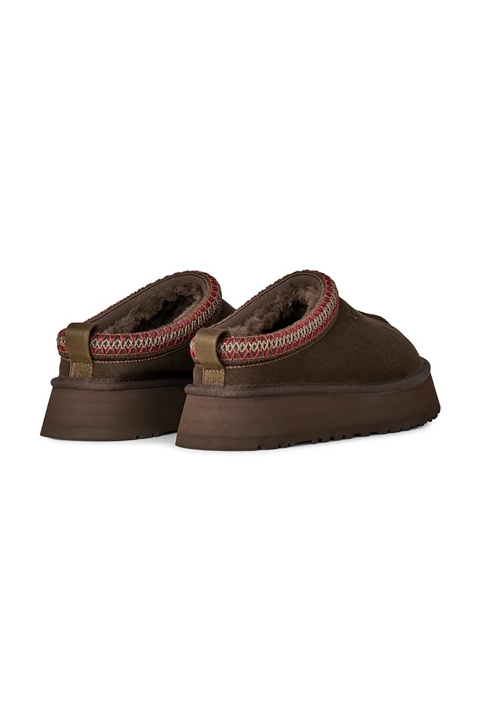 Încălțăminte UGG papuci din piele întoarsă Tazz II 1174471.DDC maro
