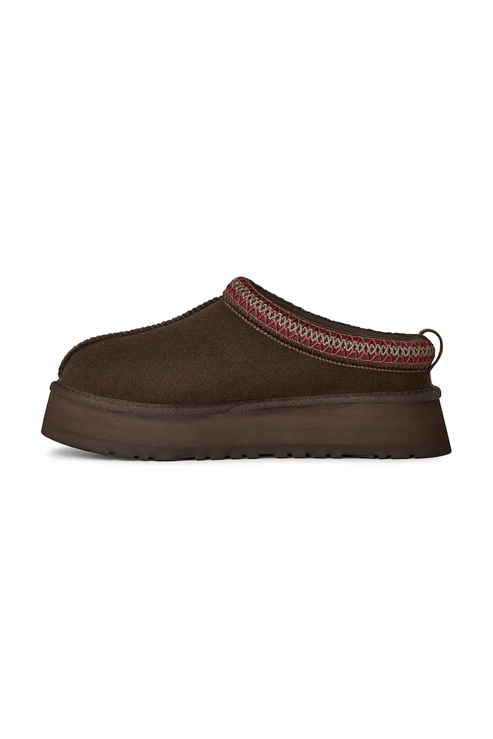 UGG papuci din piele întoarsă Tazz II maro 1174471.DDC