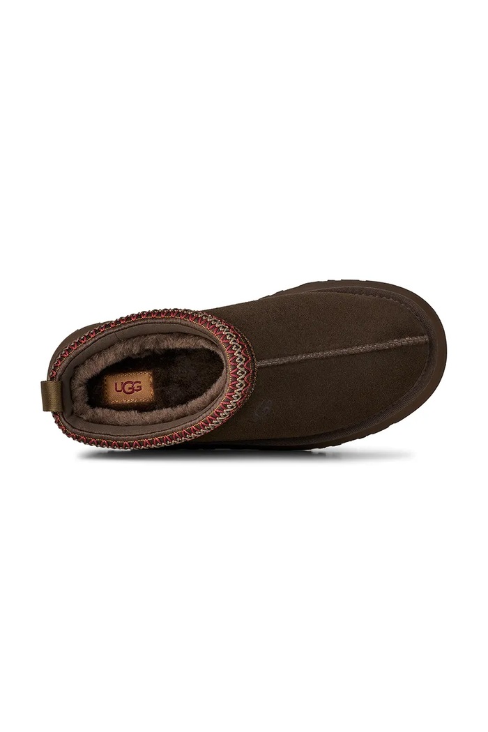 UGG papuci din piele întoarsă Tazz II 1174471.DDC maro