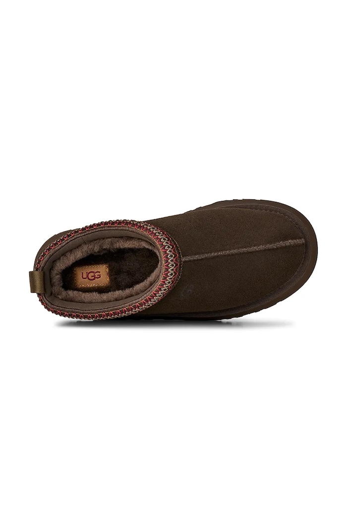 UGG papuci din piele întoarsă Tazz II 1174471.DDC maro