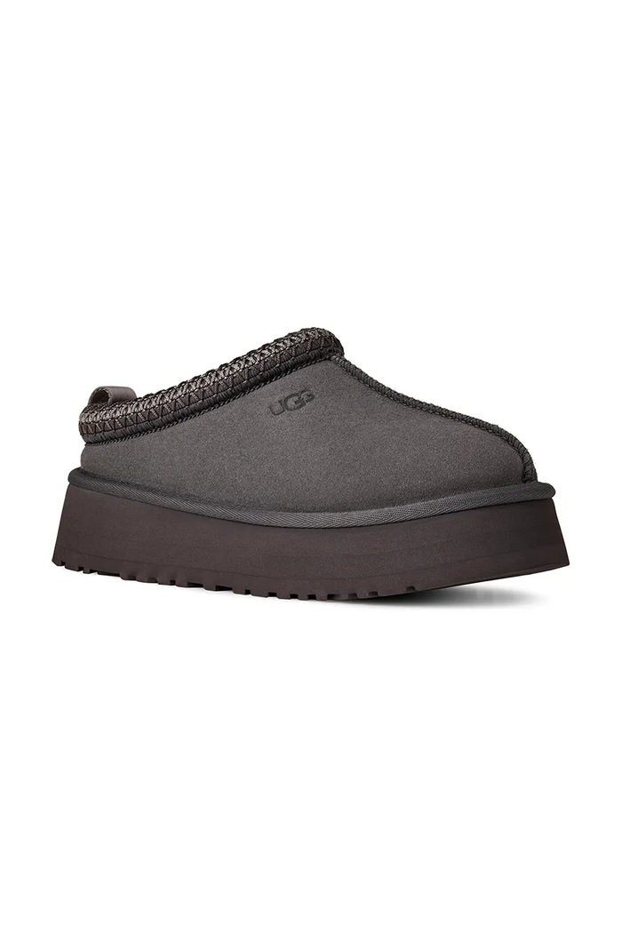 UGG papuci din piele întoarsă Tazz II 1174471.OBS gri AW25