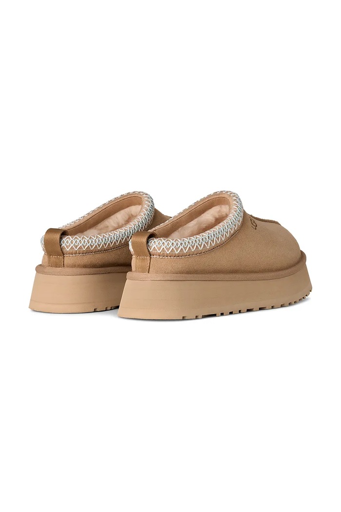 Обувь Замшевые тапочки UGG Tazz II 1174471.SAN бежевый