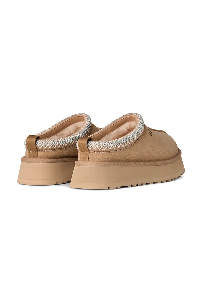 Обувь Замшевые тапочки UGG Tazz II 1174471.SAN бежевый