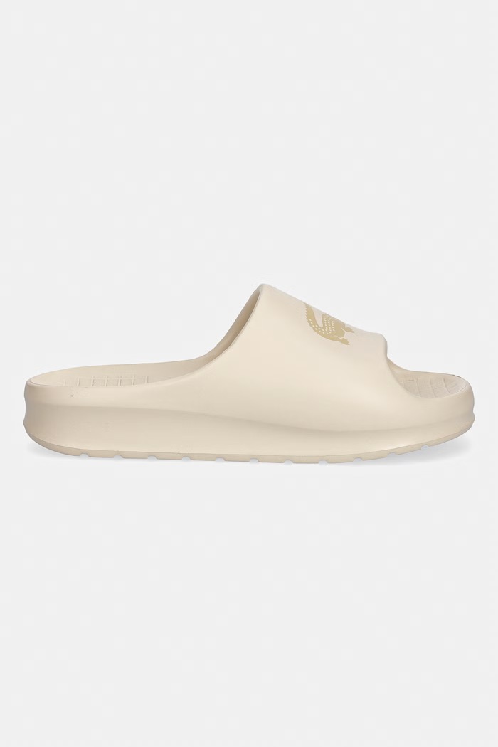 Lacoste šľapky dámske Serve Slide 2.0 50CFA0023 béžová SS26