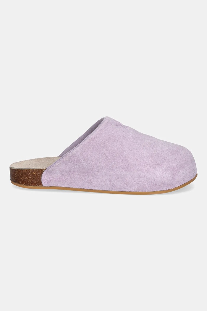 Natikači iz semiša adidas Originals Adimule JP8732 vijolična AW25