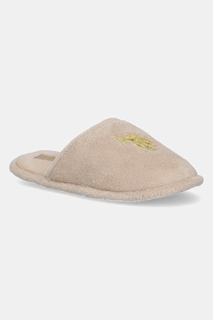U.S. Polo Assn. kapcie GRETTY001A beżowy GRETTY001W.ET1