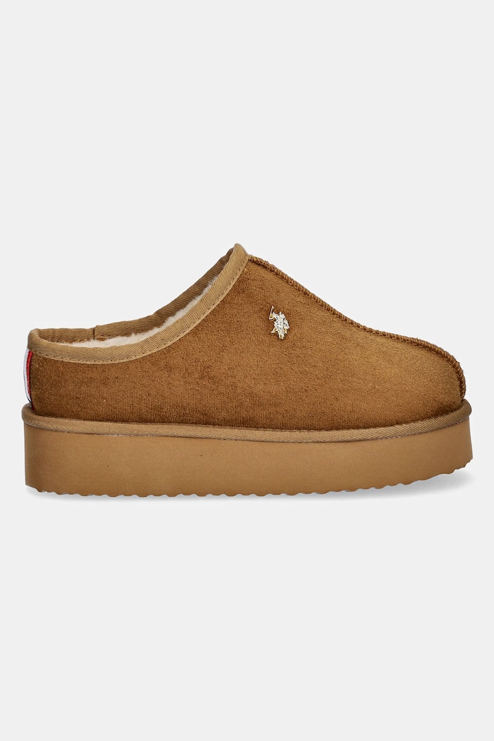 U.S. Polo Assn. papuci de casă VERA001 VERA001W.EH1 maro AW25
