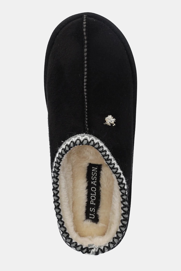 Пантофи U.S. Polo Assn. VERENY001 черен VERENY001W.EH1