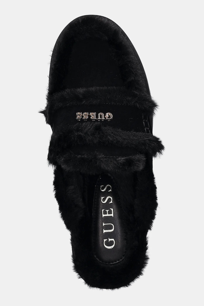 Παντόφλες Guess YANETA μαύρο FLFYAT.SUE06.BLACK