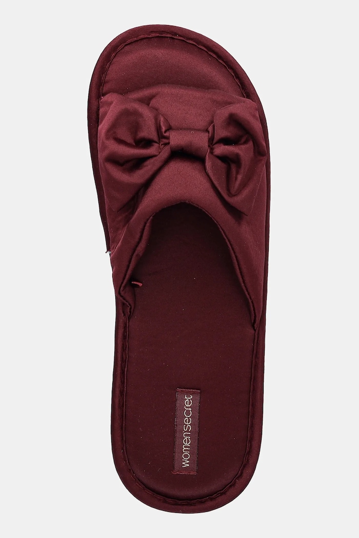 women'secret papuci de casă SENSE GALLERY burgundia 4992513