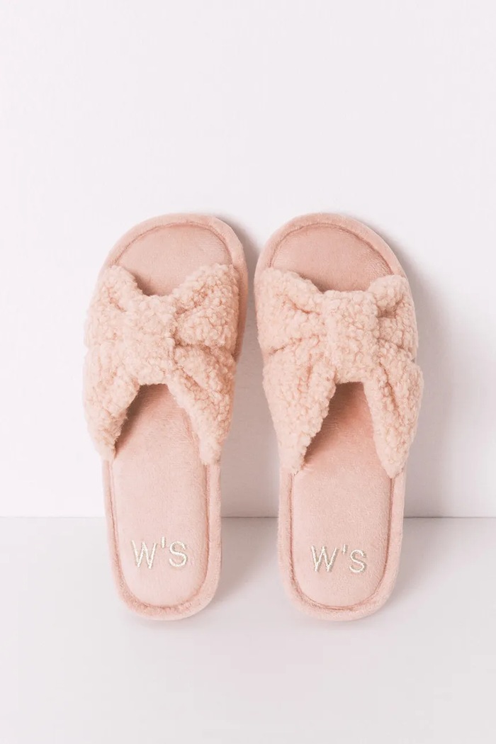 women'secret kapcie MIX AND MATCH AUTUMN GLOW pomarańczowy 4992533