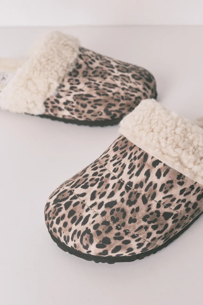 Παντόφλες women'secret HOMEWEAR ANIMAL PRINT 4992535 καφέ AW25