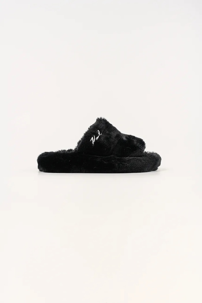 Karl Lagerfeld papuci de casă HYPNOS negru KL80674.WF0
