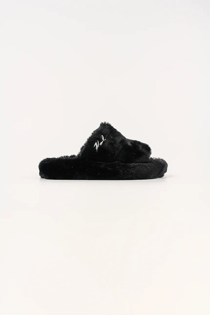 Karl Lagerfeld papuci de casă HYPNOS negru KL80674.WF0