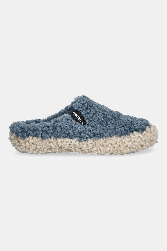 Verbenas Papuci de casa YUMA CURLY 5804100660.JEANS albastru AW25