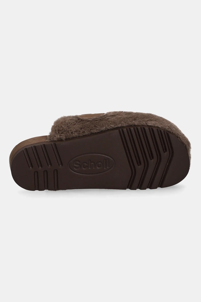 Scholl kapcie ALASKA 3.0 F316201011 brązowy