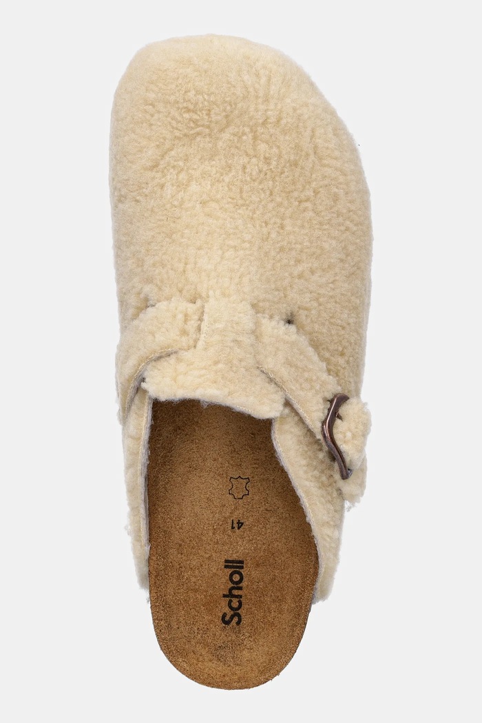Scholl kapcie FAE NEW beżowy F318121002