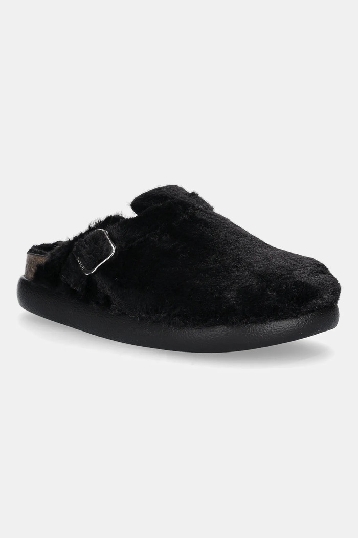 Papuče Scholl FAE CHUNKY textilný čierna F323981004