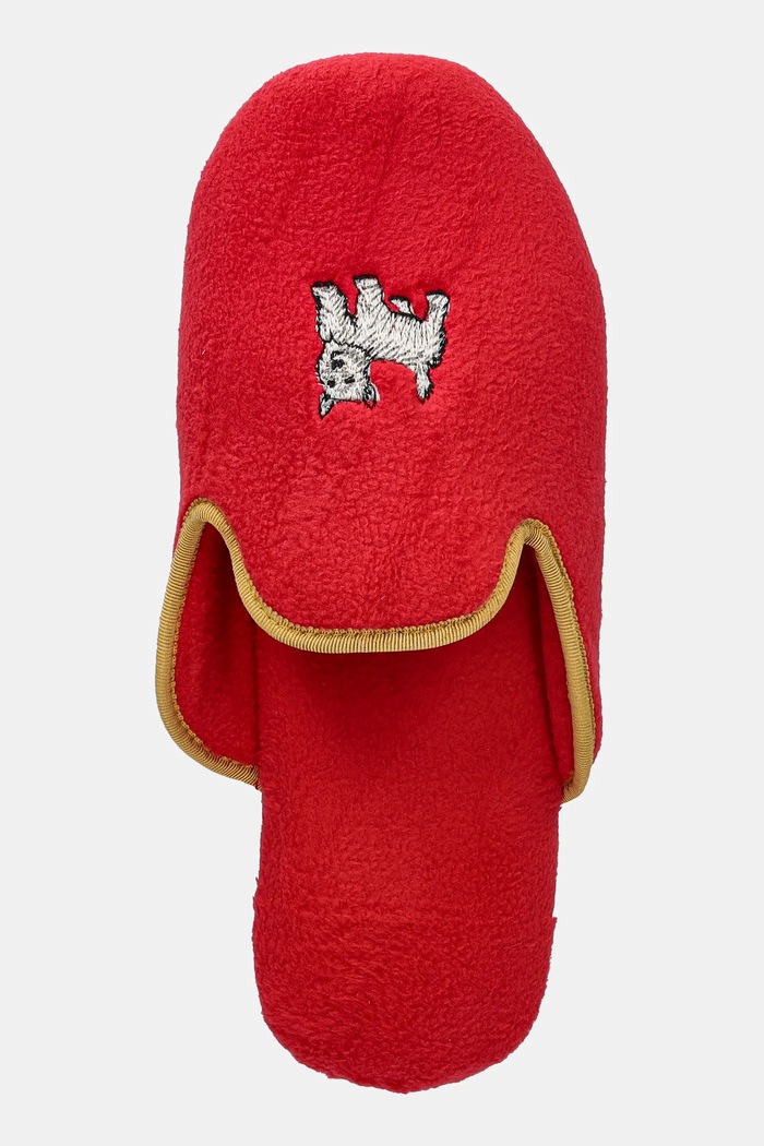 Papuče Lauren Ralph Lauren červená ILN02474F